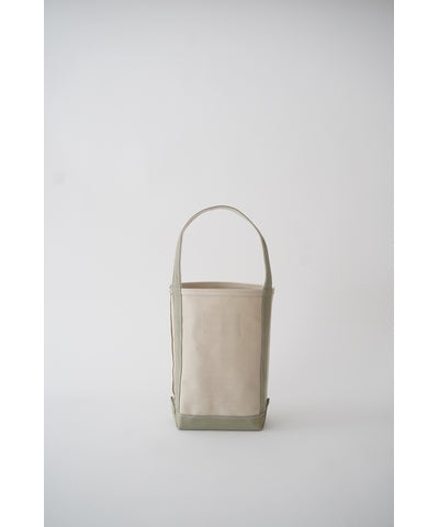 Mini Baguette Tote – Light Beige/Light Olive