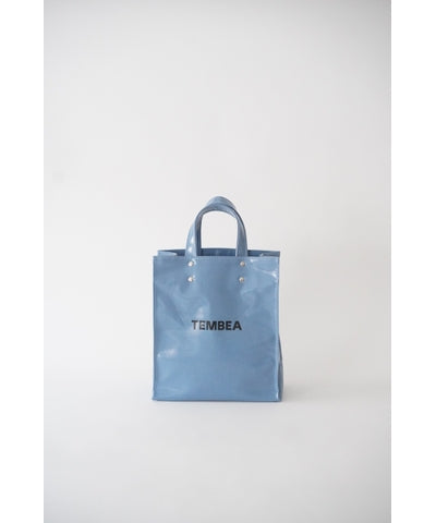 Medium Paper Tote – Celeste Blue