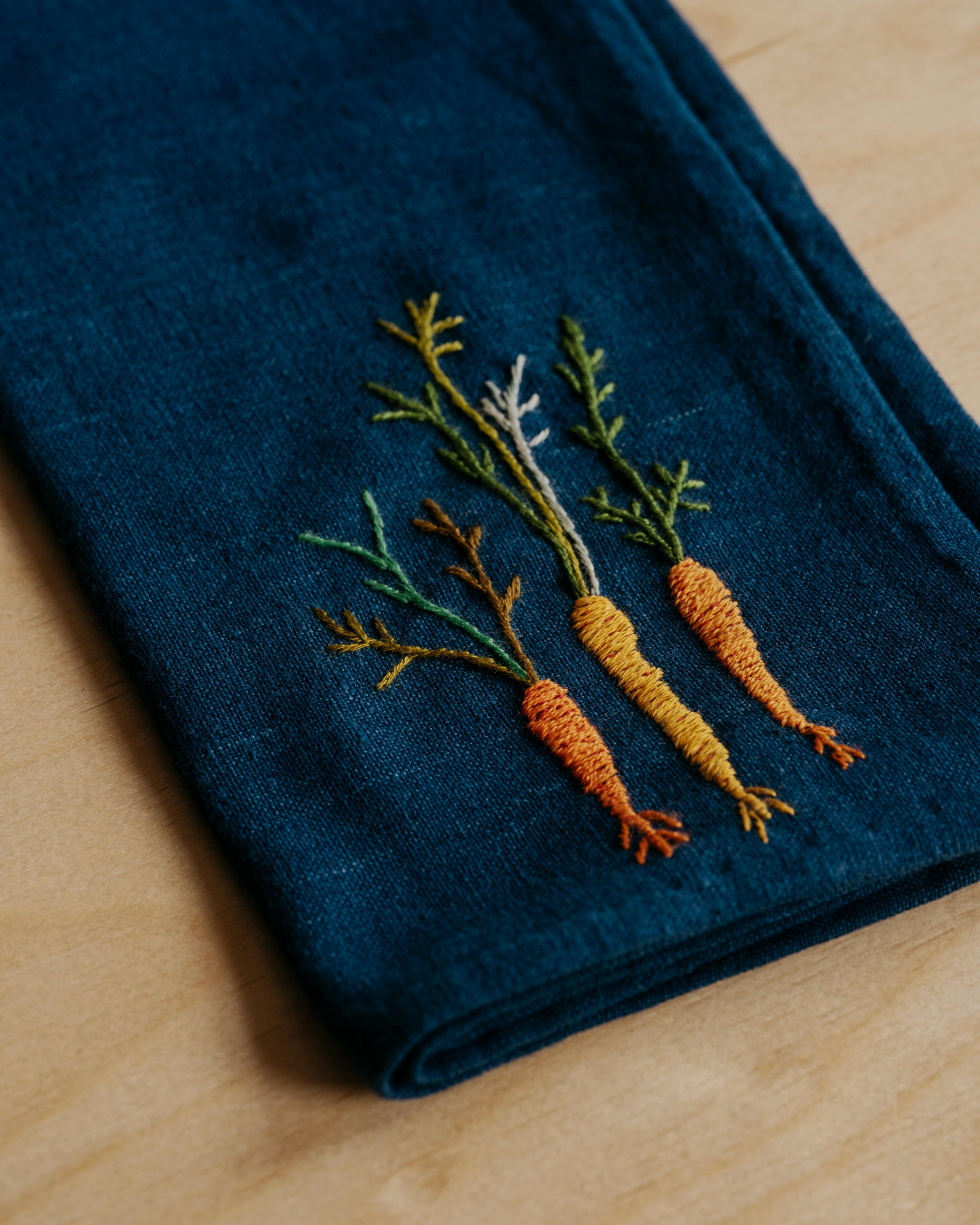 Embroidered Napkin / Handkerchief #1