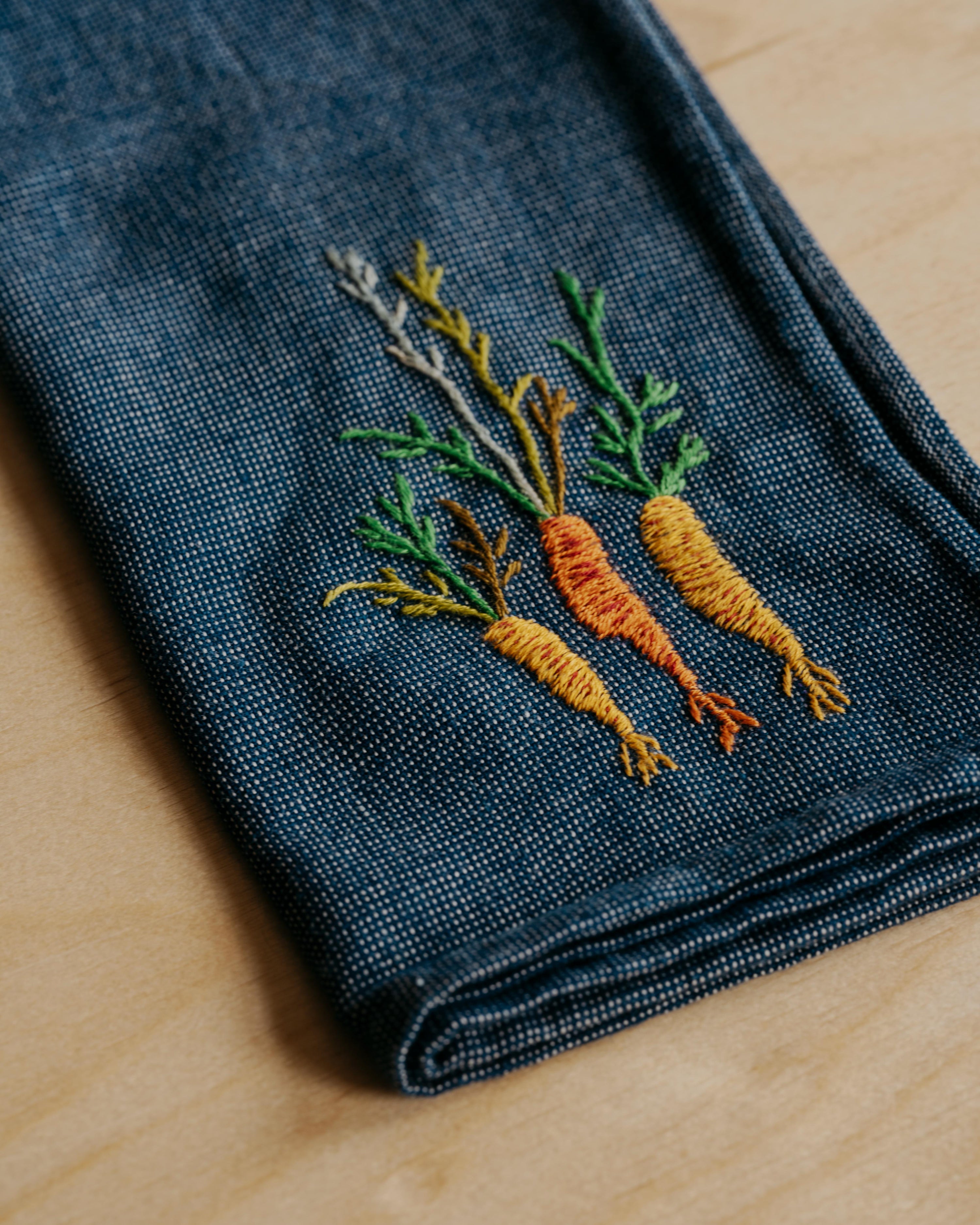 Embroidered Napkin / Handkerchief #7