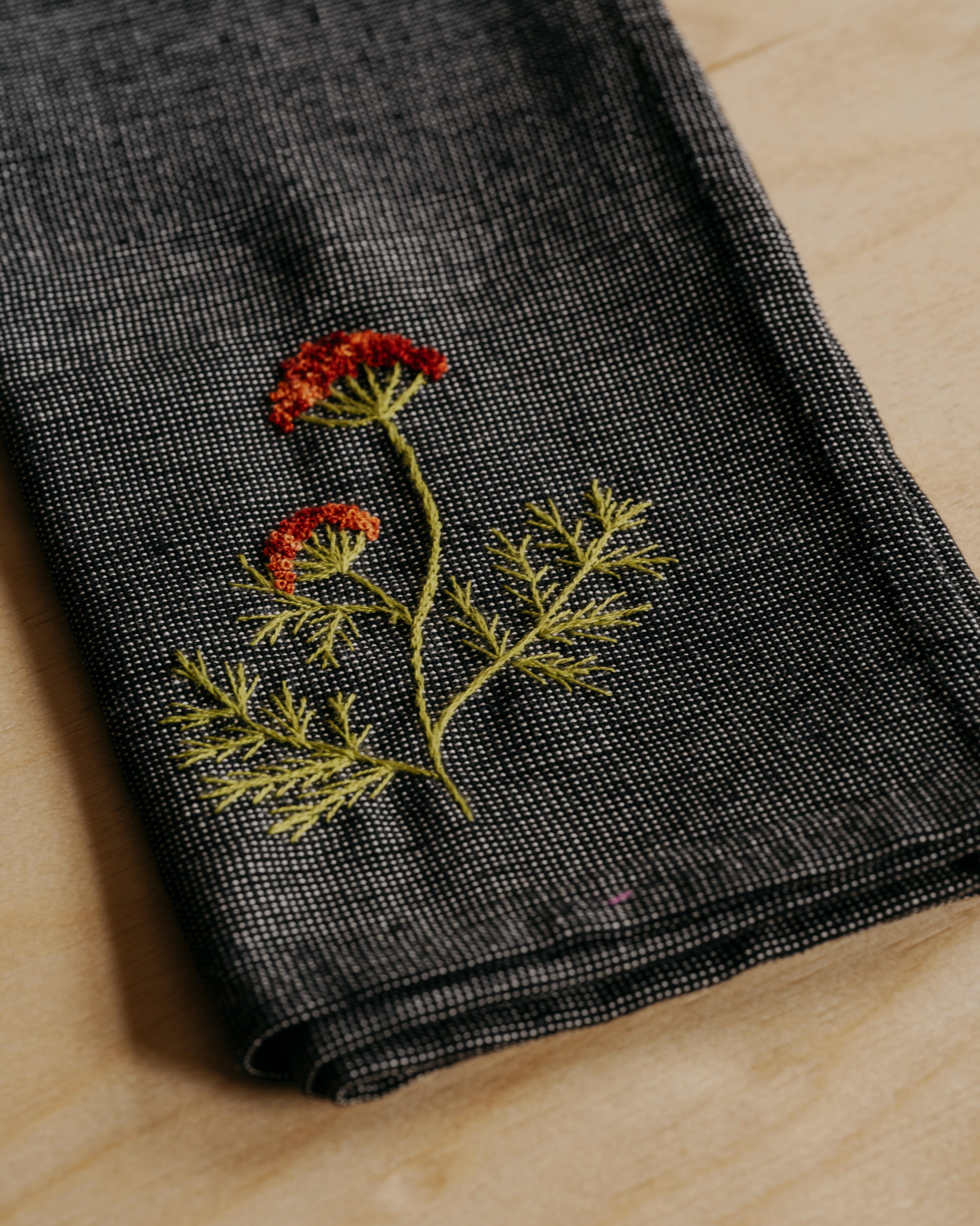 Embroidered Napkin / Handkerchief #6
