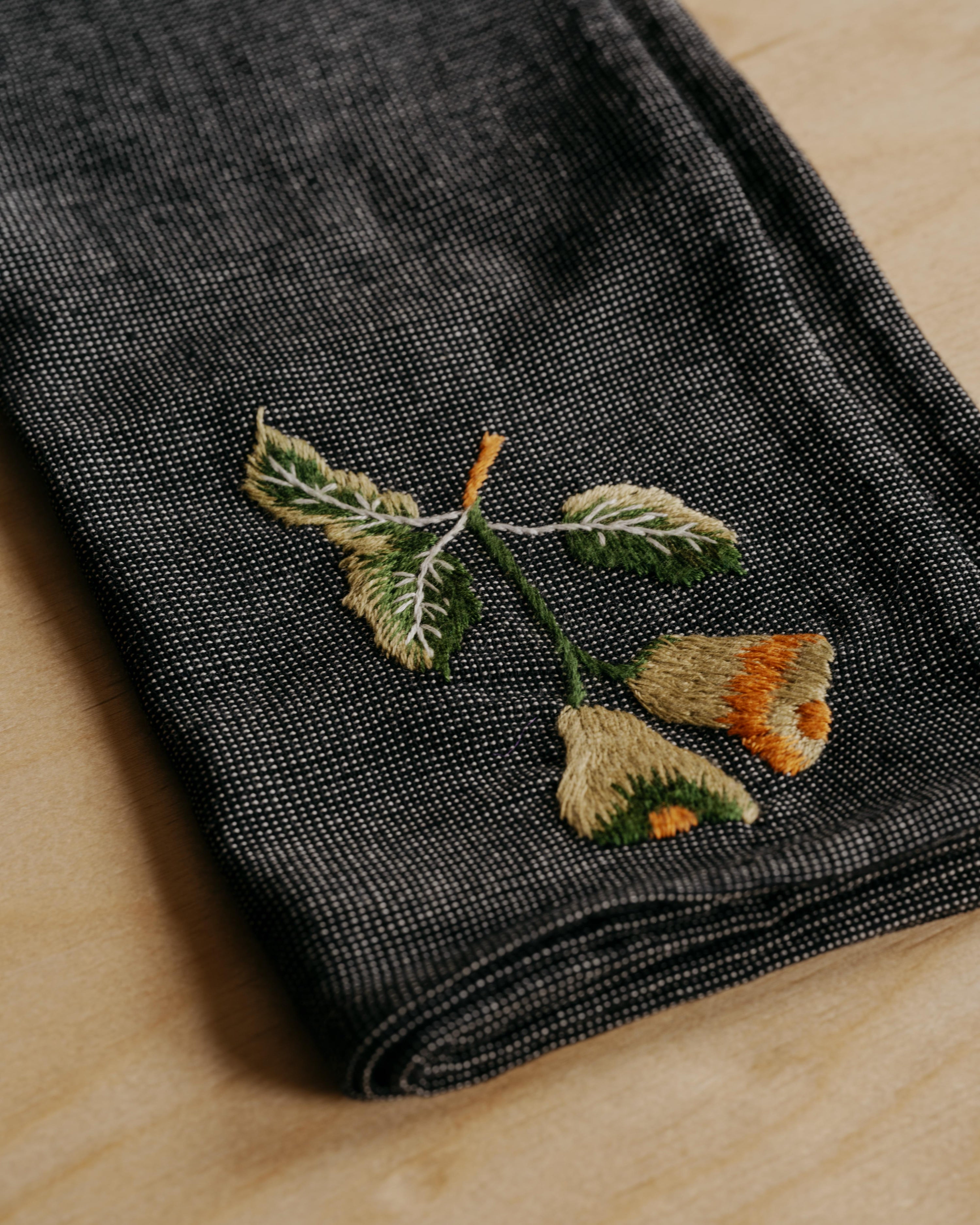 Embroidered Napkin / Handkerchief #5