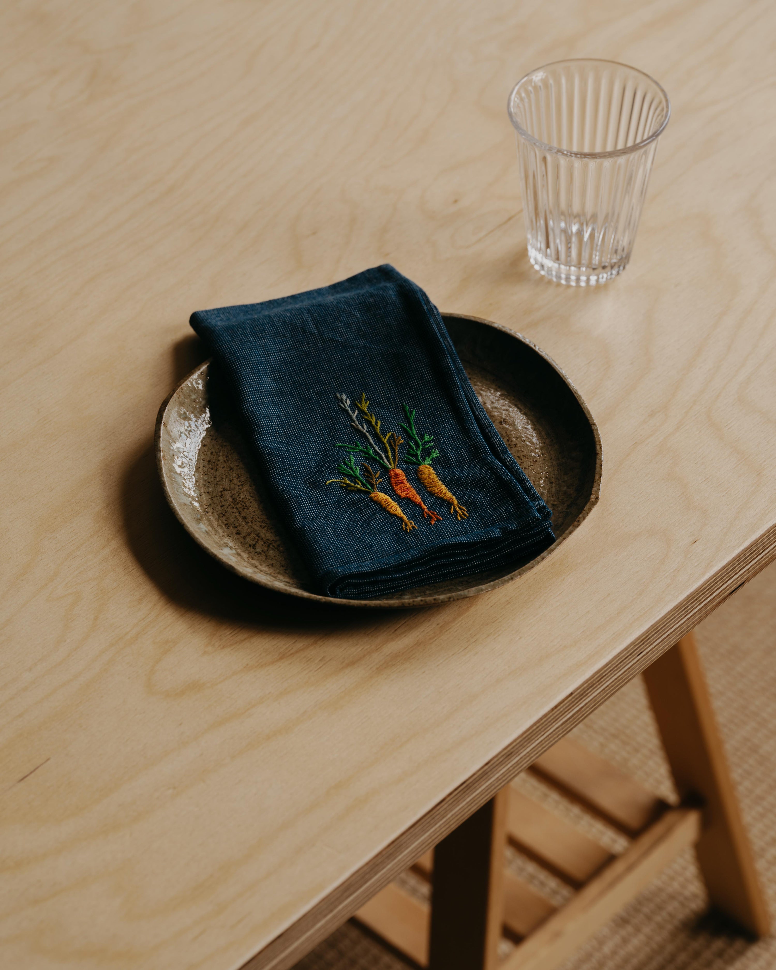 Embroidered Napkin / Handkerchief #7
