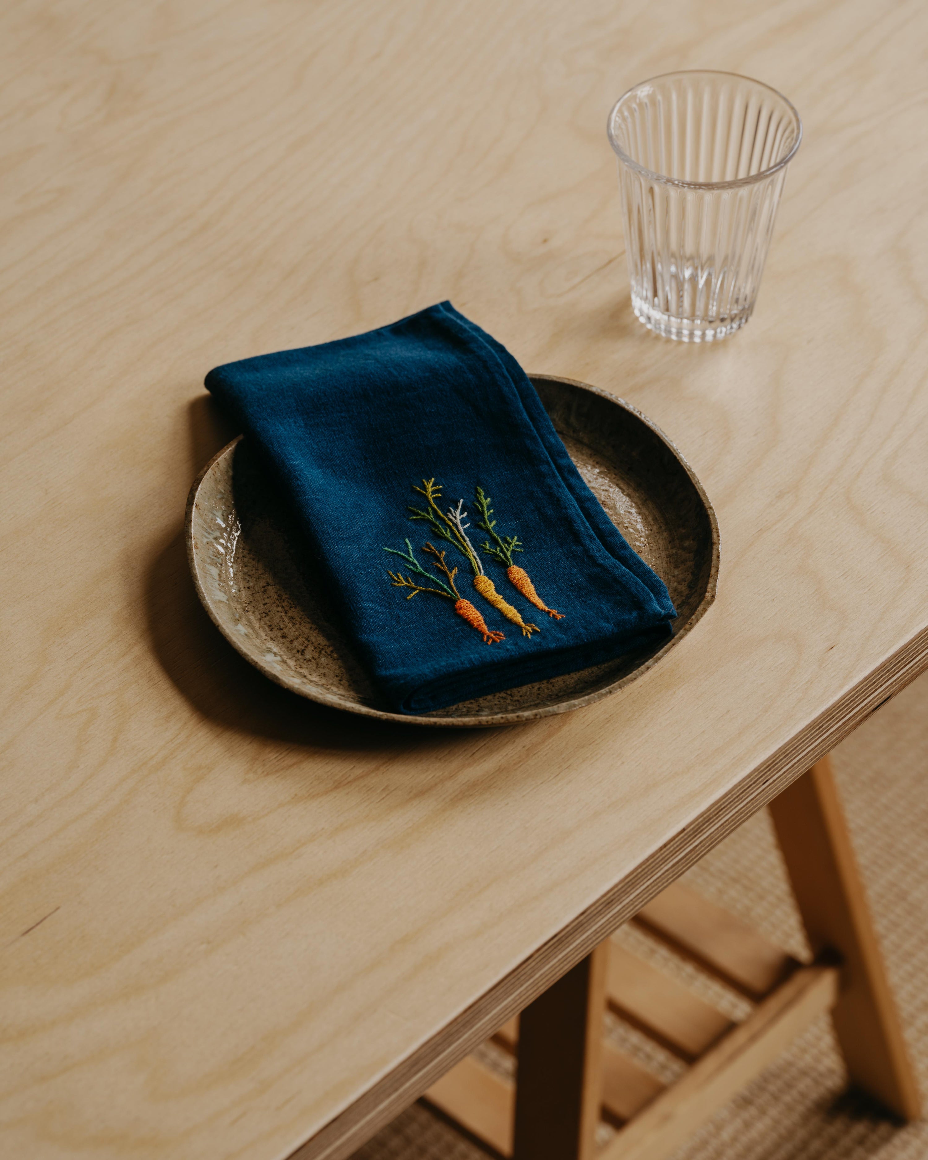Embroidered Napkin / Handkerchief #1