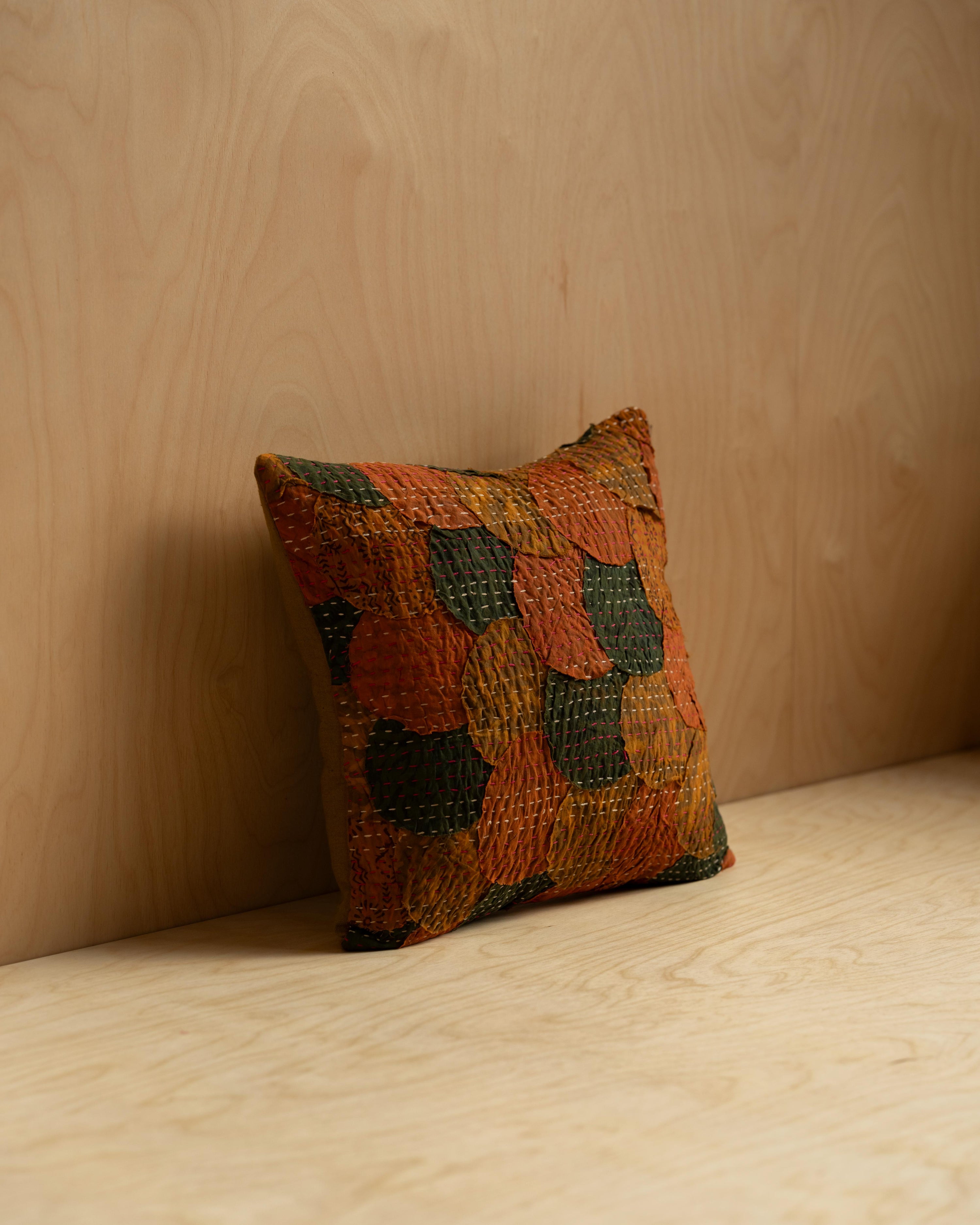 Kantha Cushion / Patchwork