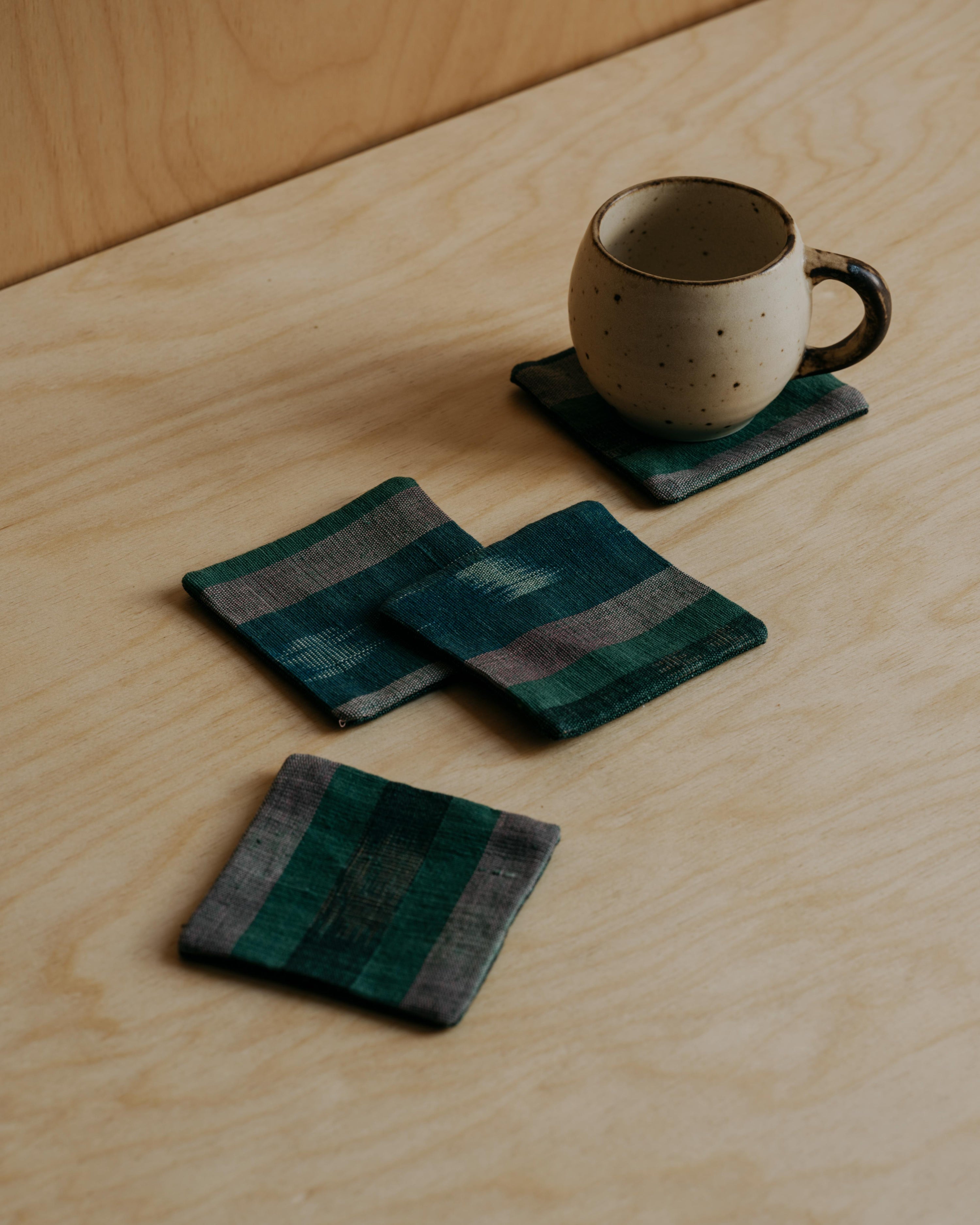 Handwoven Coasters Set #4