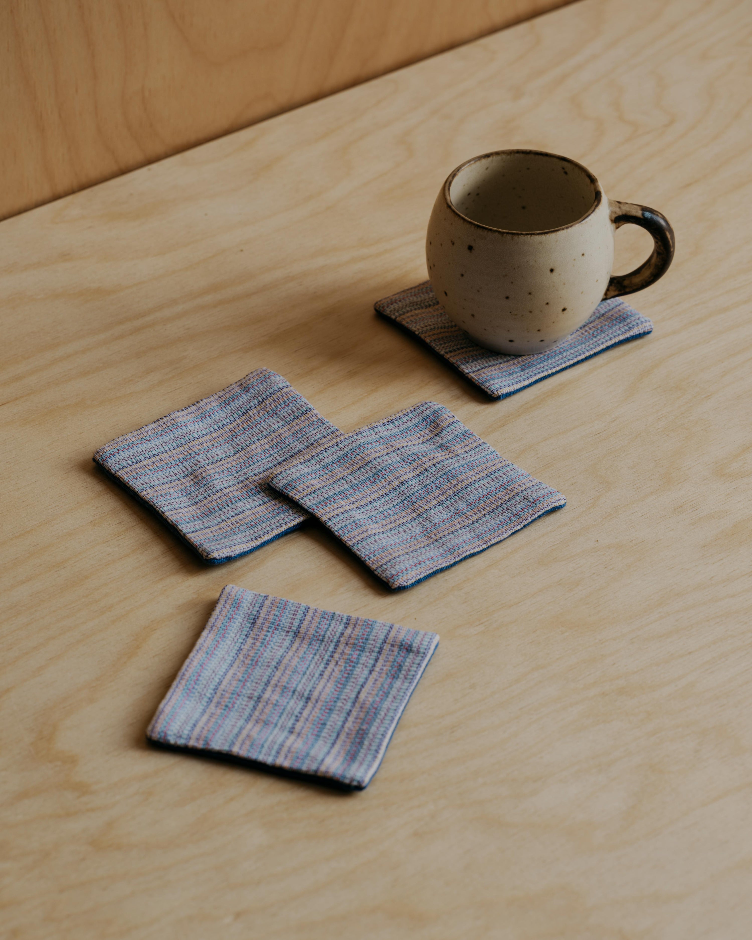 Handwoven Coasters Set #7