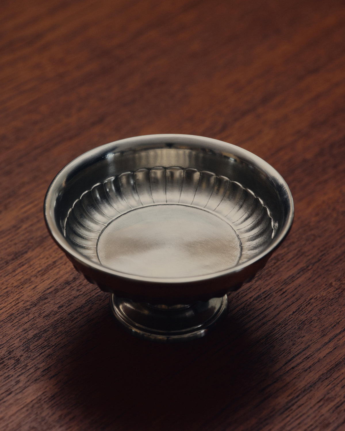 Impero Pewter Soap Dish