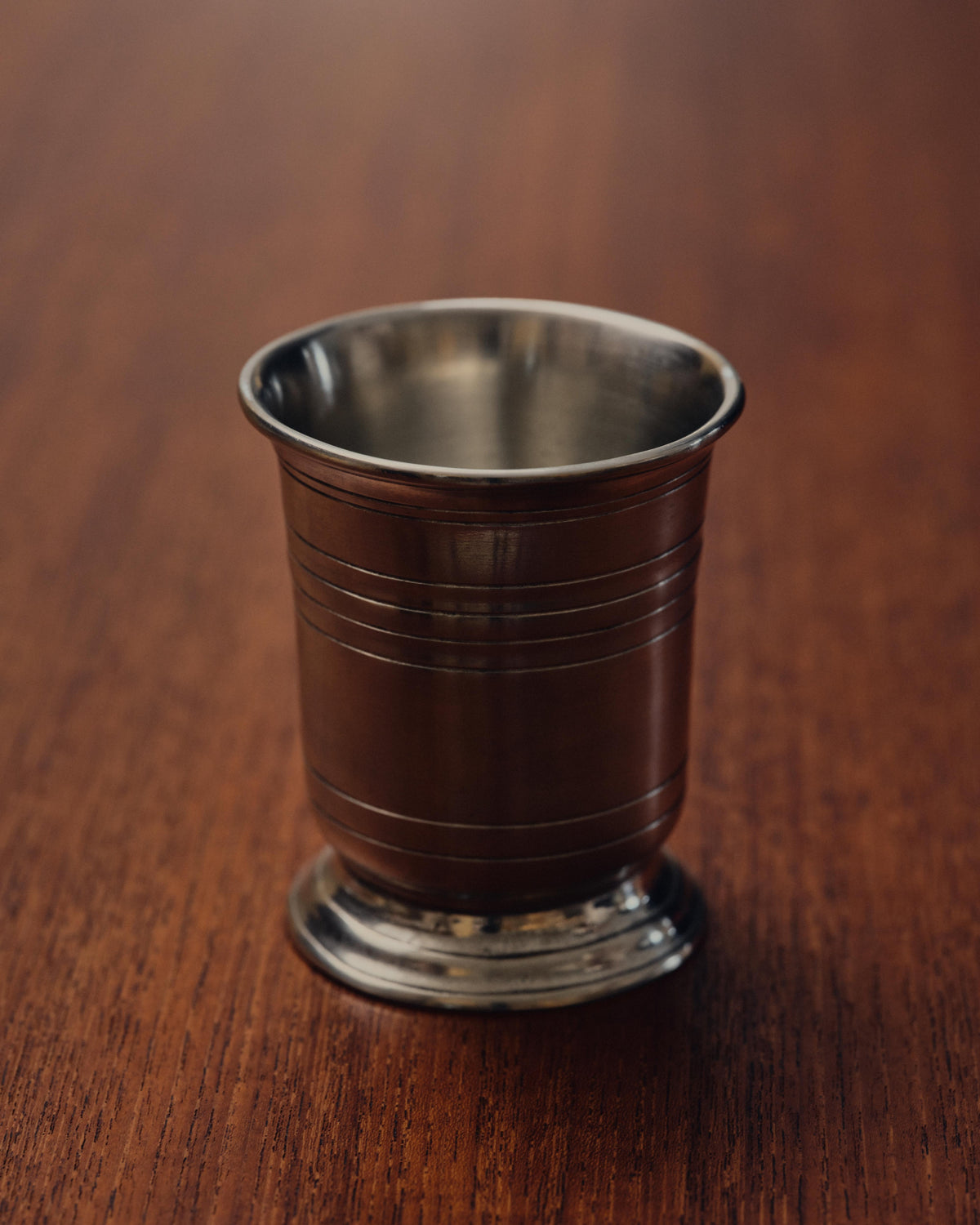 Piemonte Pewter Toothbrush Holder