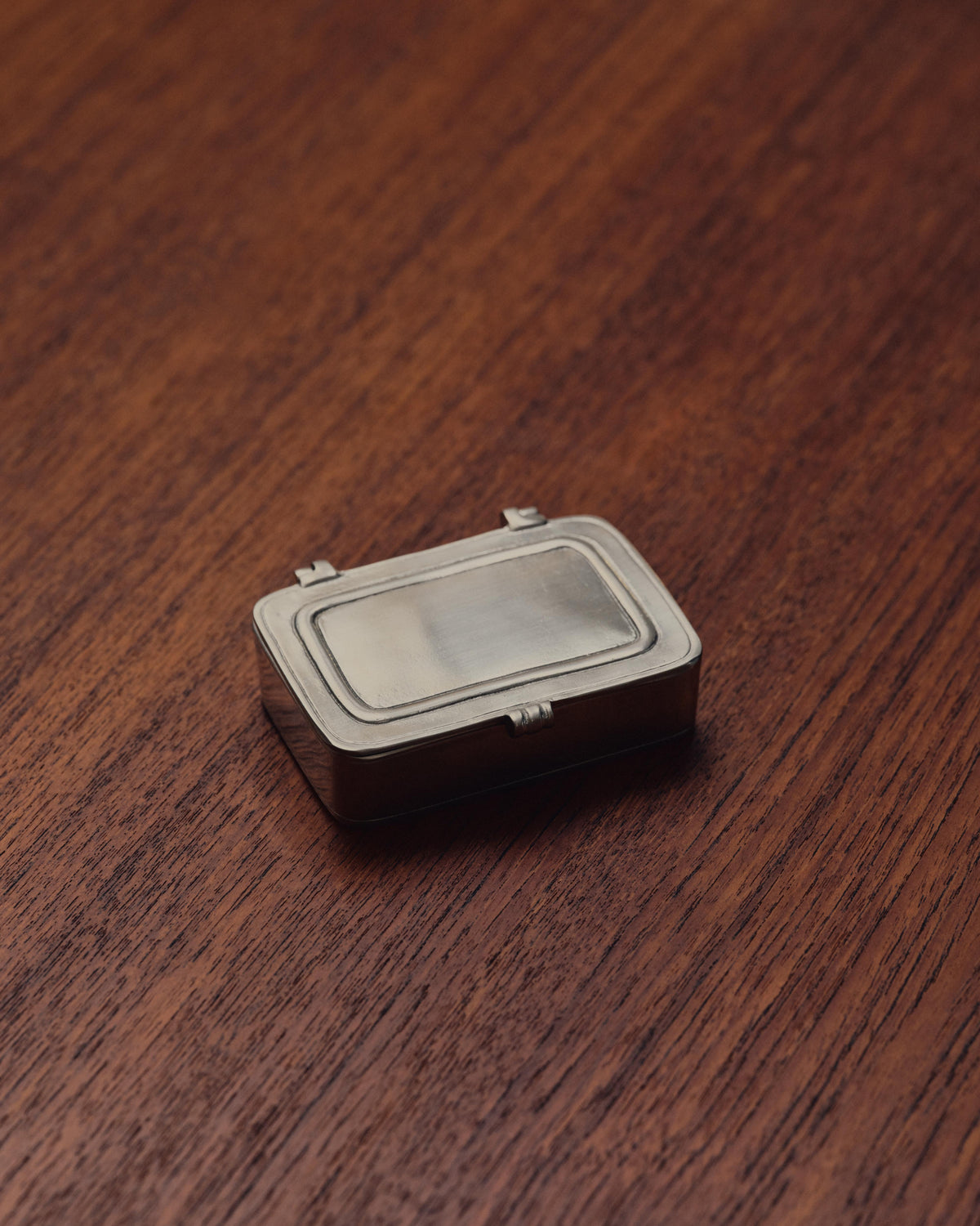 Laurus Pewter Lidded Box – Small