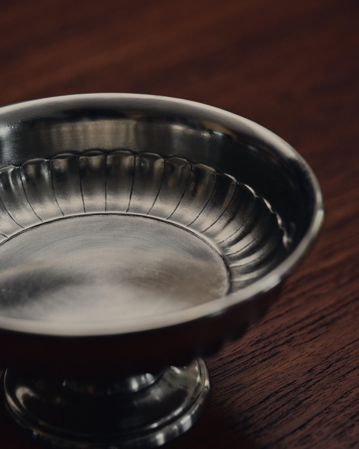 Impero Pewter Soap Dish