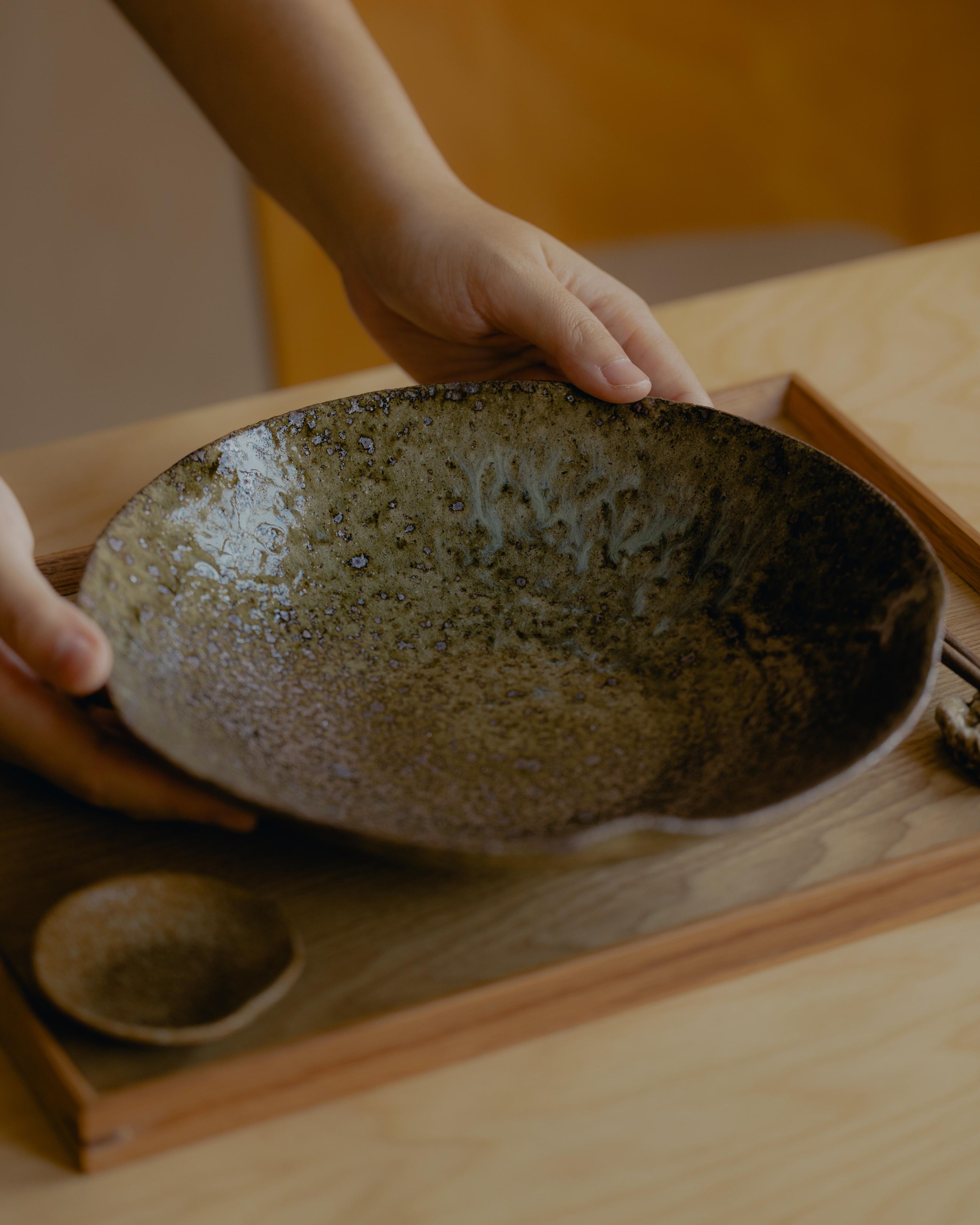 Nami Dinner Plate – Ash