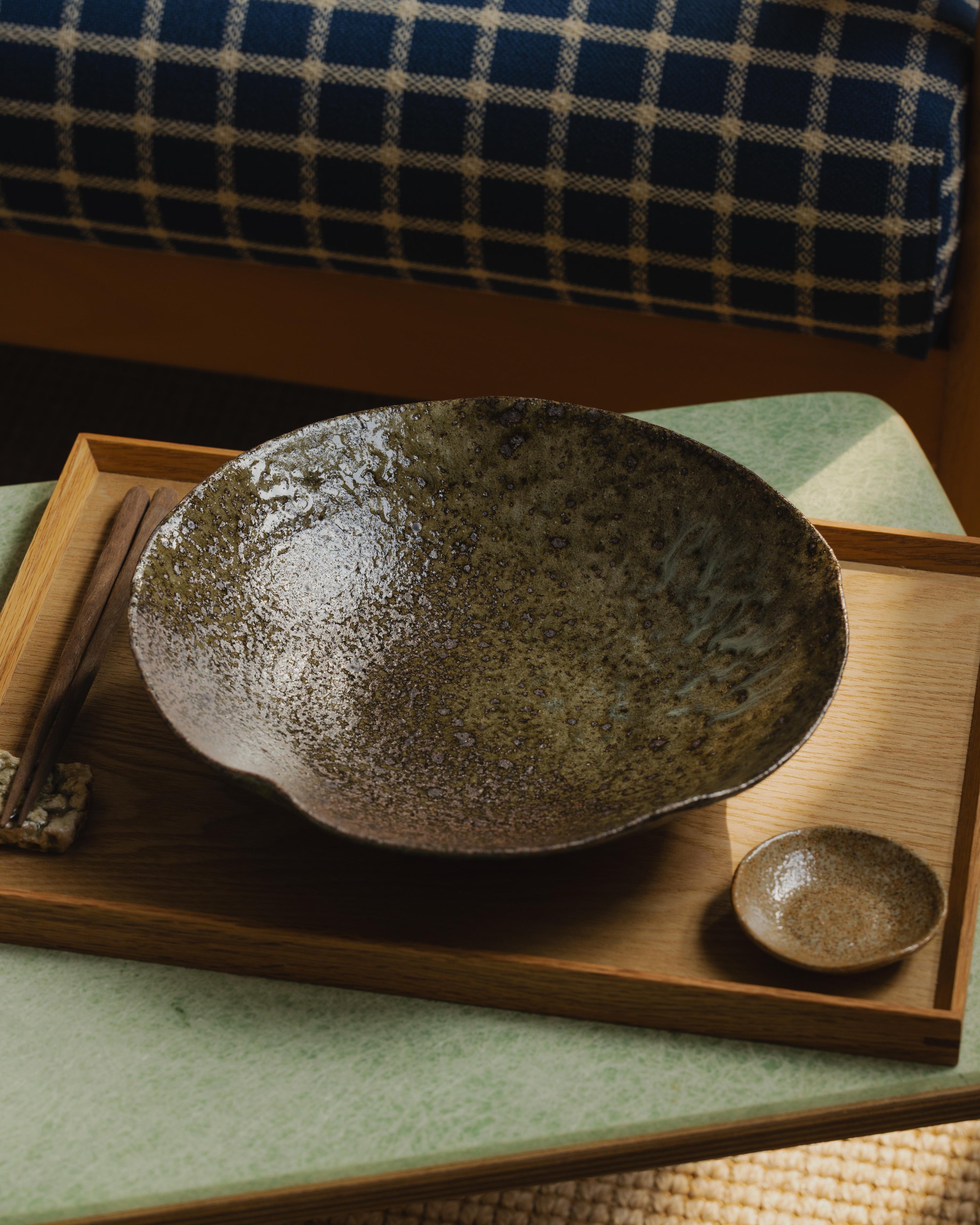 Nami Dinner Plate – Ash