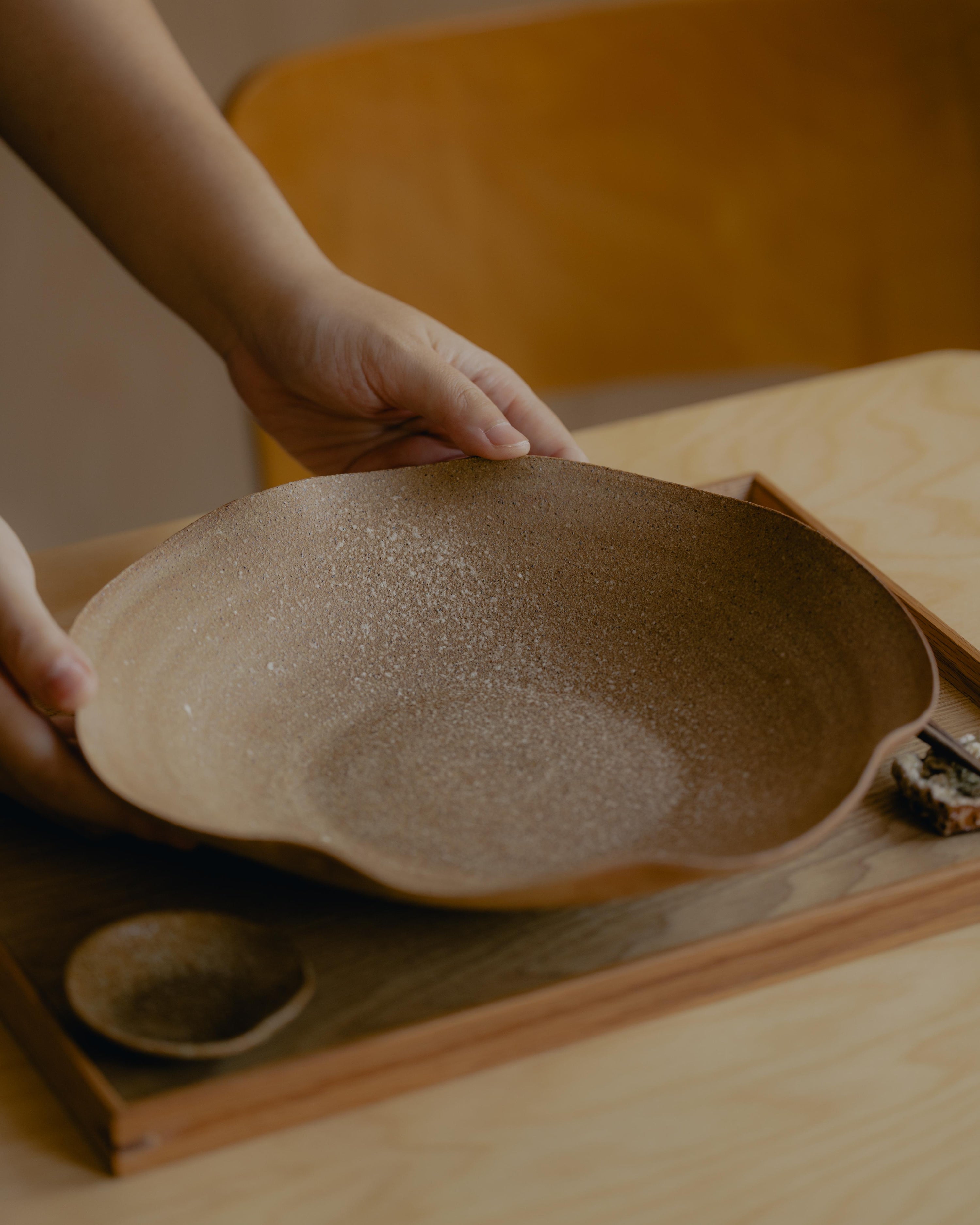 Nami Dinner Plate – Splatter