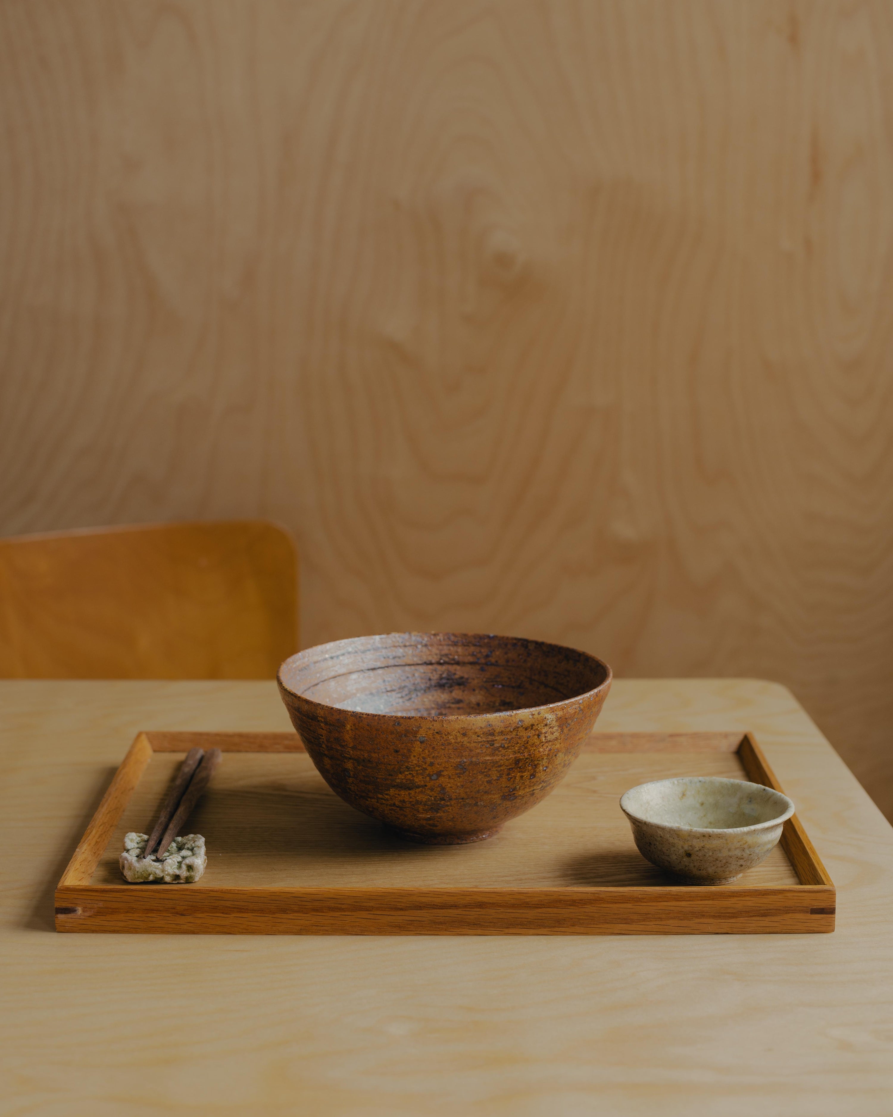 Spiral Ramen Bowl – Burnt Orange
