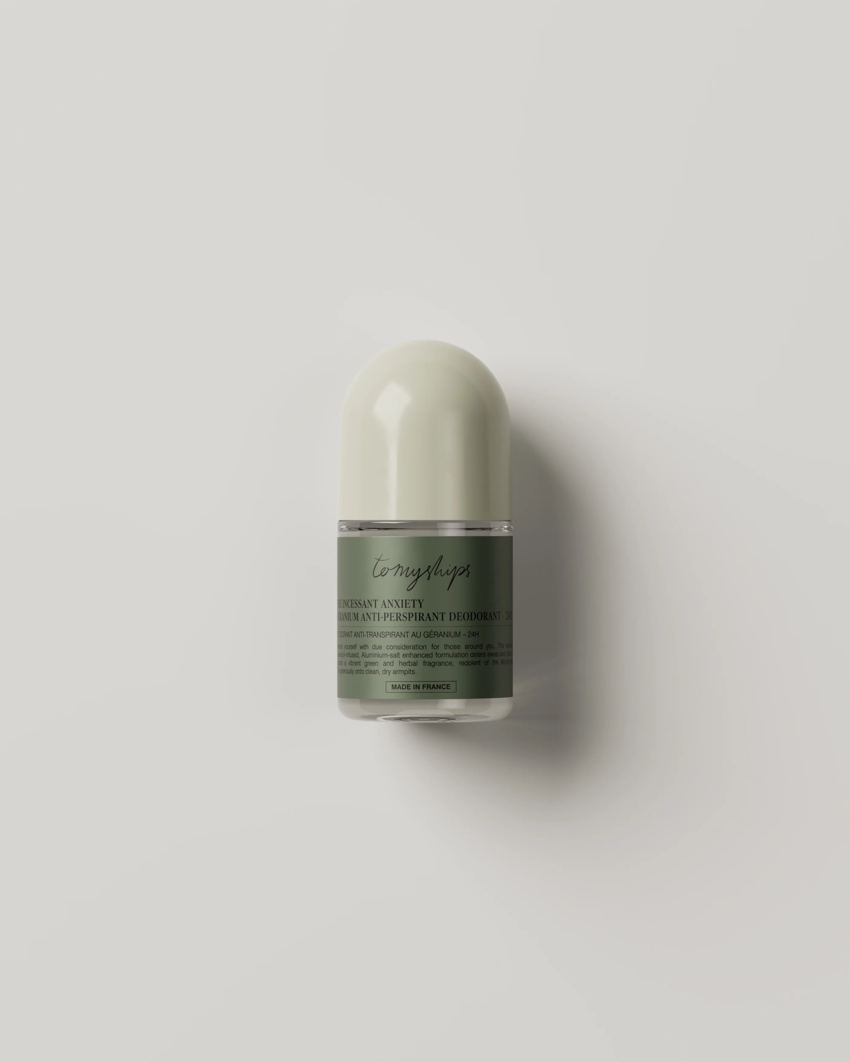 The Incessant Anxiety Geranium Anti-Perspirant Roll-On Deodorant 75ml